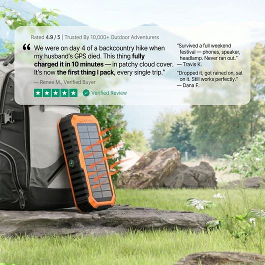 Velure® Solar Outage Power Bank