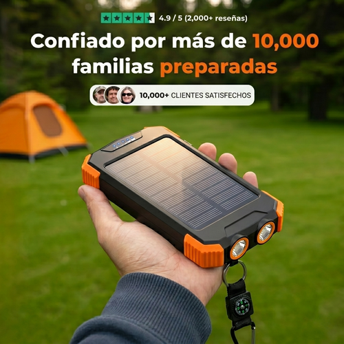 Batería Externa Solar