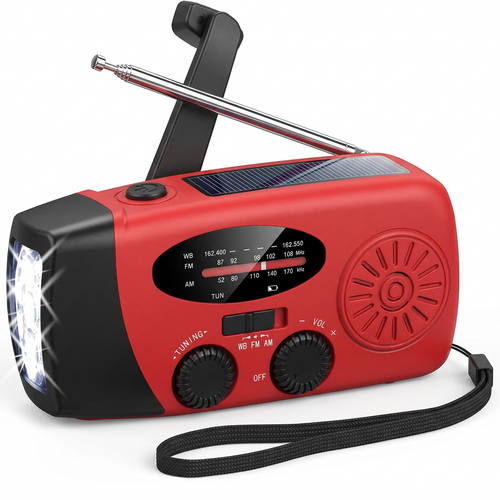 Radio de manivela