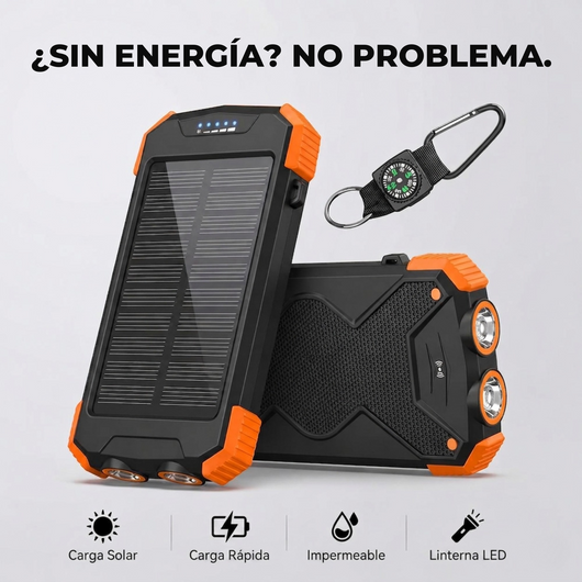 Batería Externa Solar